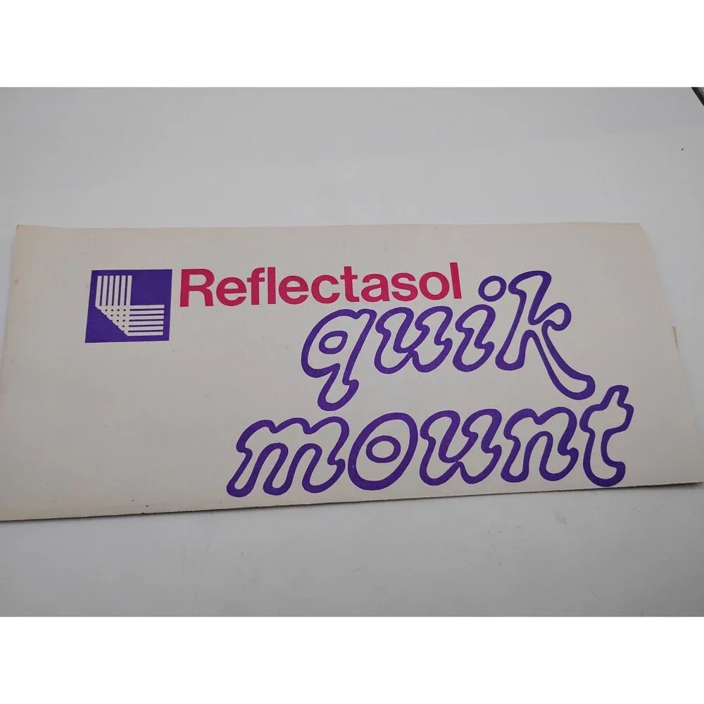 Reflectasol Soft Shoulder Light Larson Enterprises 1973 With Decals And Receipt
